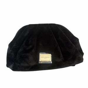Dolce & Gabbana Black Velvet Pouch